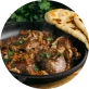Parotta (2pc) Mutton Curry